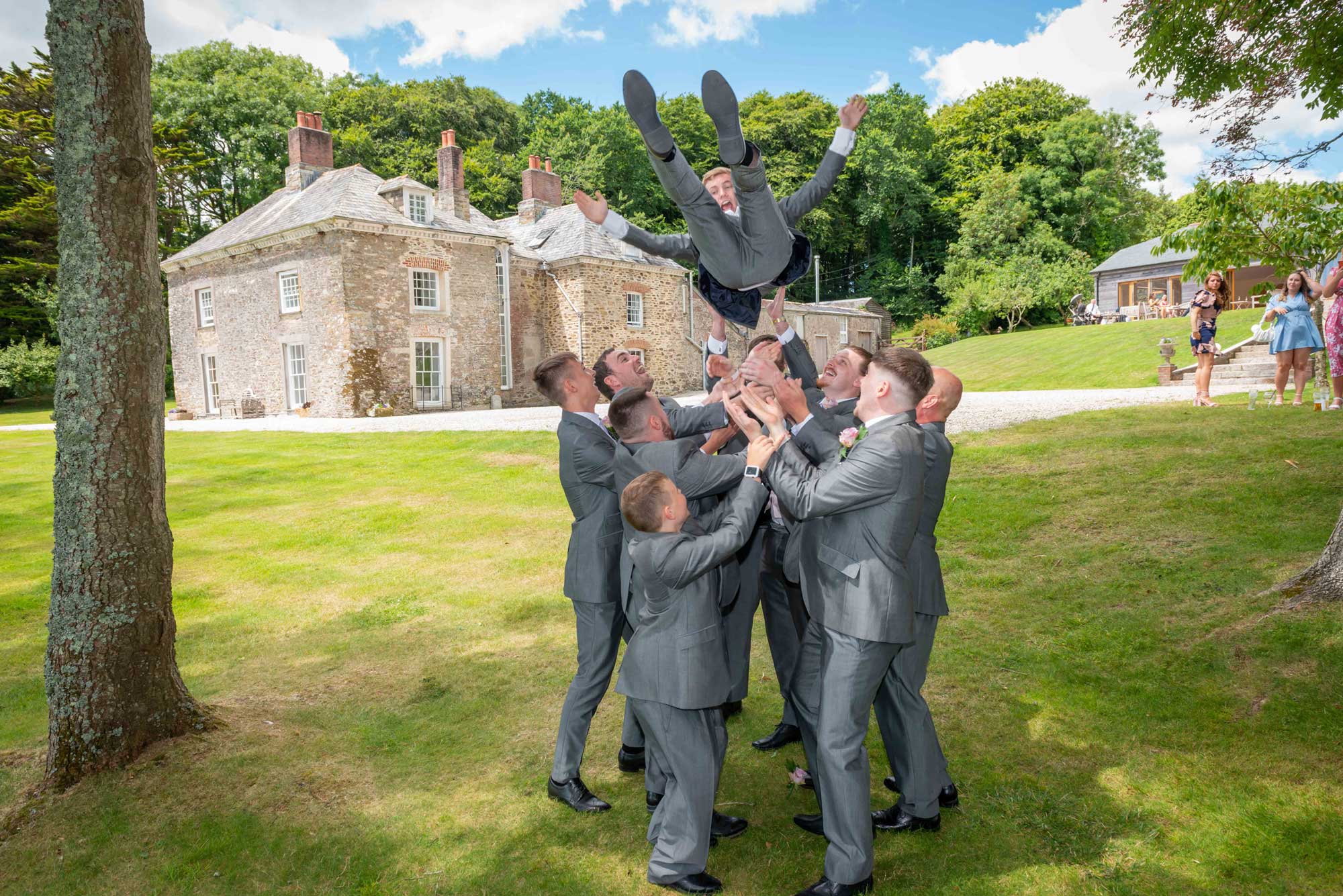 Wedding photography in Fowey - Cornwall Wedding Photography - authentic wedding stories